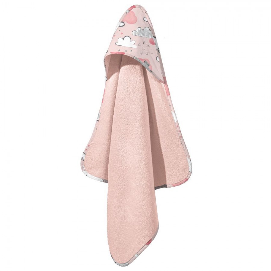 Βρεφική Κάπα Cloudy Pinky 75X75 Guy Laroche