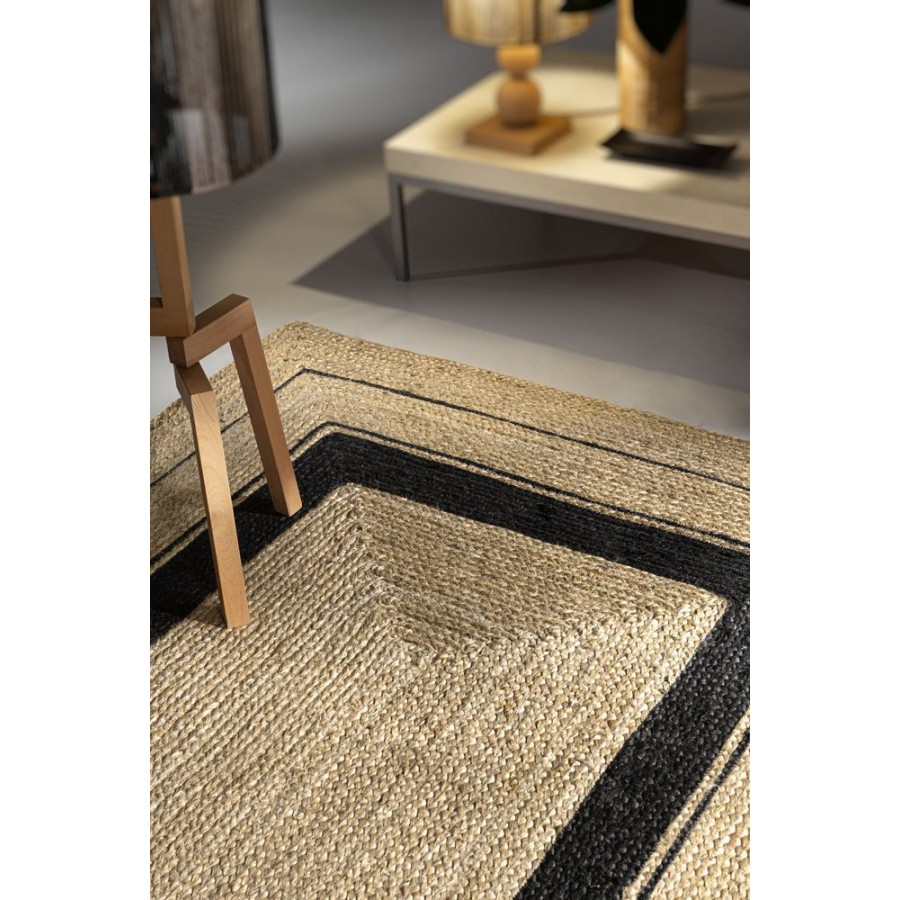 Χαλί Grande Black Natural 140X200 Guy Laroche
