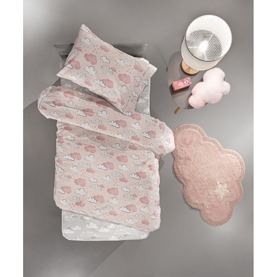 Κουβερλί Cloudy Pinky Μονό 160X220 Guy Laroche