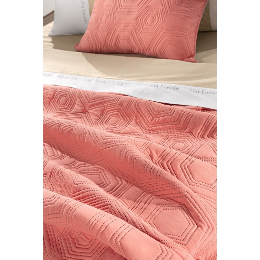 Κουβερλί Lilly Coral King Size King Size 250X240 Guy Laroche Κουβερλί Lilly Coral King Size King Size 250X240 Guy Laroche