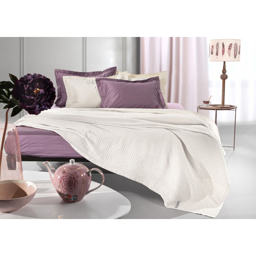 Κουβέρτα Βαμβακερή Eternity Perla 230X240 Υπέρδιπλη Guy Laroche
