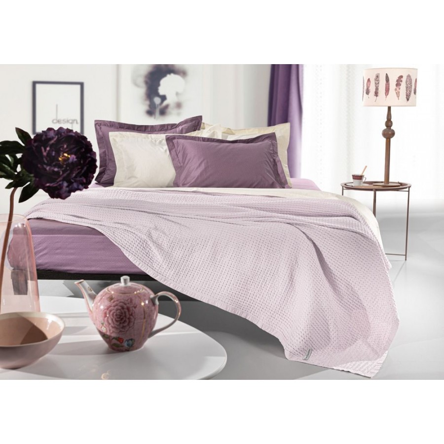 Κουβέρτα Βαμβακερή Eternity Pudra 230X240 Υπέρδιπλη Guy Laroche
