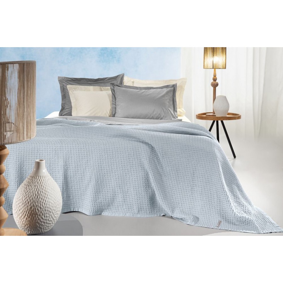 Κουβέρτα Βαμβακερή Eternity Raf 230X240 Υπέρδιπλη Guy Laroche Κουβέρτα Βαμβακερή Eternity Raf 230X240 Υπέρδιπλη Guy Laroche