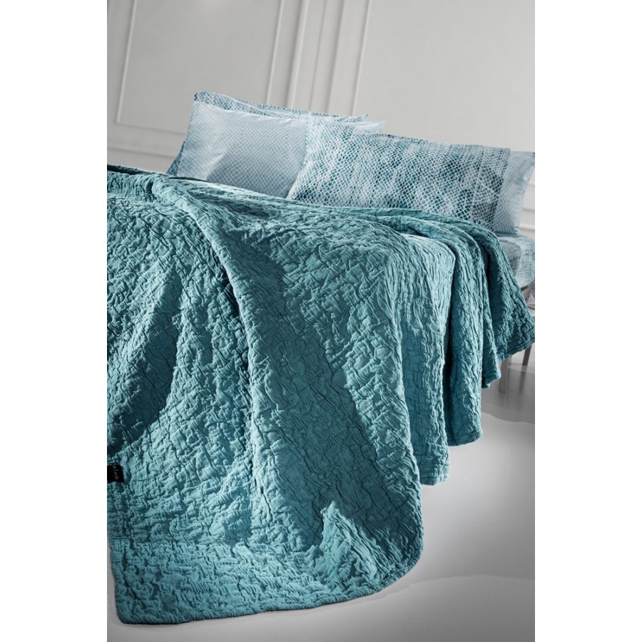 Κουβέρτα Καλοκαιρινή Times Petrol 240X260 Υπέρδιπλη Guy Laroche