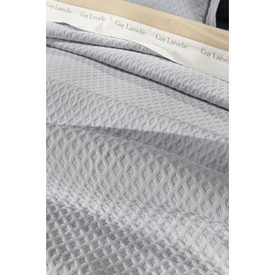 Κουβέρτα Opium Grey 245X260 Υπέρδιπλη Guy Laroche