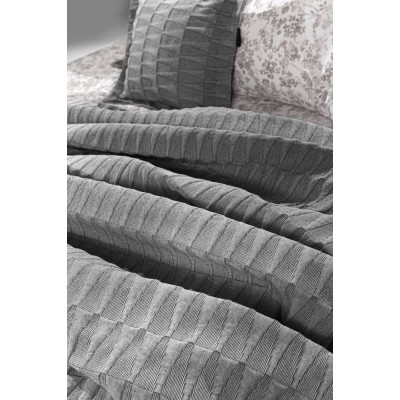 Κουβέρτα Palmyra Anthracite 245X260 Υπέρδιπλη Guy Laroche Κουβέρτα Palmyra Anthracite 245X260 Υπέρδιπλη Guy Laroche
