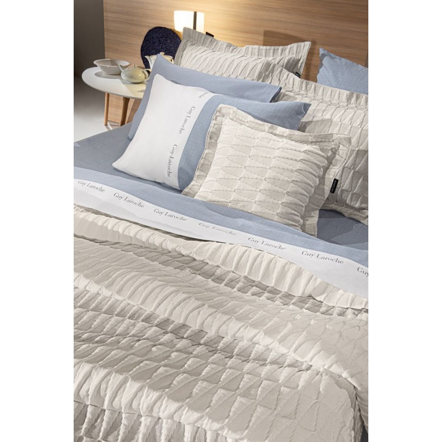 Κουβέρτα Palmyra Natural 245X260 Υπέρδιπλη Guy Laroche Κουβέρτα Palmyra Natural 245X260 Υπέρδιπλη Guy Laroche