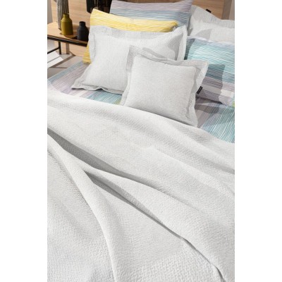 Κουβέρτα Rain Snow White 245X260 Υπέρδιπλη Guy Laroche