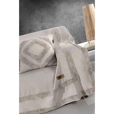 Ριχτάρι Διθέσιου Καναπέ Hidi Natural 180X250 Guy Laroche