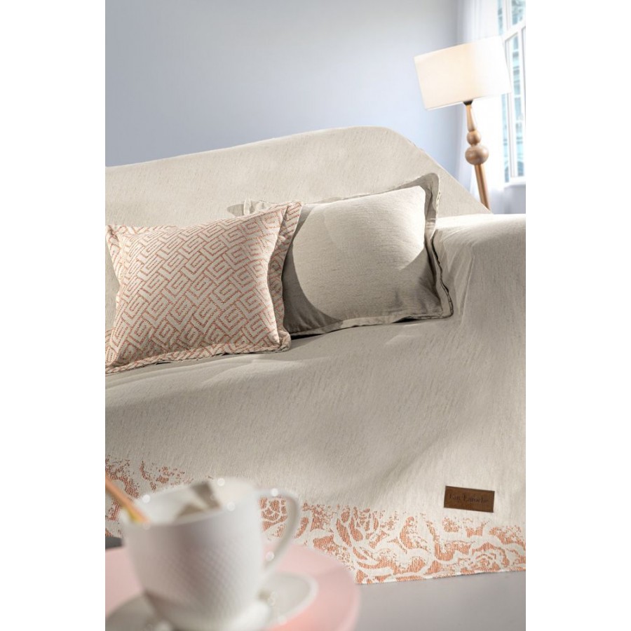 Ριχτάρι Διθέσιου Καναπέ Sardinia Coral-Natural 170X250 Guy Laroche Ριχτάρι Διθέσιου Καναπέ Sardinia Coral-Natural 170X250 Guy Laroche
