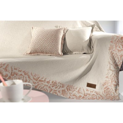 Ριχτάρι Διθέσιου Καναπέ Sardinia Coral-Natural 170X250 Guy Laroche Ριχτάρι Διθέσιου Καναπέ Sardinia Coral-Natural 170X250 Guy Laroche