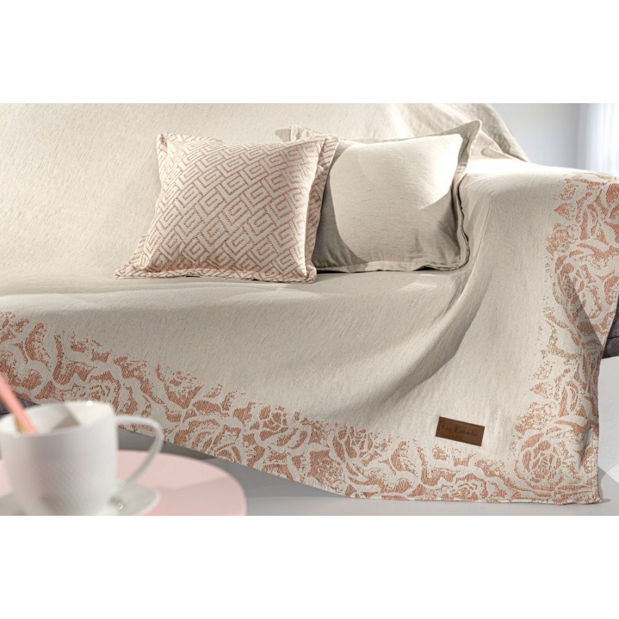 Ριχτάρι Διθέσιου Καναπέ Sardinia Coral-Natural 170X250 Guy Laroche Ριχτάρι Διθέσιου Καναπέ Sardinia Coral-Natural 170X250 Guy Laroche