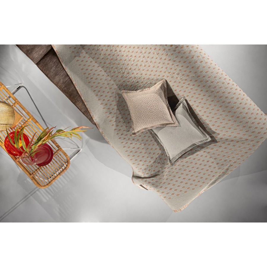 Ριχτάρι Τετραθέσιου Καναπέ Diamond Coral-Grey 170X350 Guy Laroche