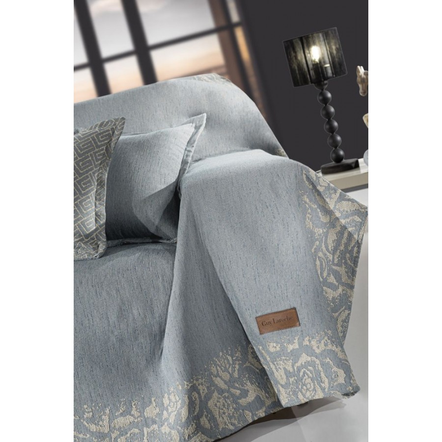 Ριχτάρι Τετραθέσιου Καναπέ Sardinia Denim 170X350 Guy Laroche