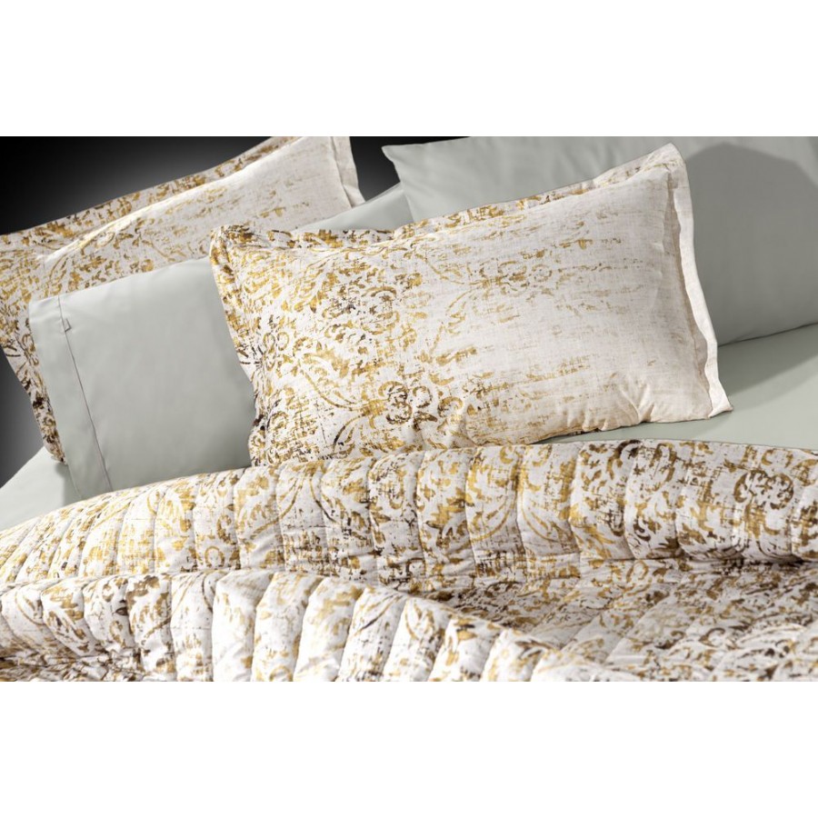 Σετ Μαξιλαροθήκες Rustique Gold 50X70 Oxford Guy Laroche