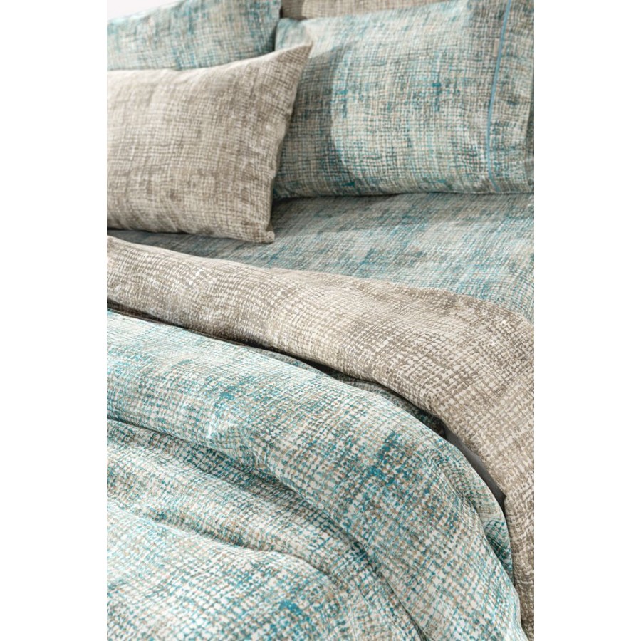 Σετ Σεντόνια Net Aqua Μονά 160X265 Guy Laroche