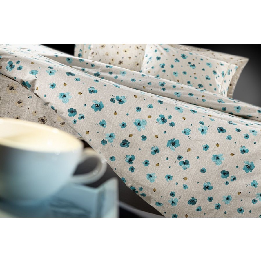 Σετ Σεντόνια Poetic Ocean King Size 270X265 Guy Laroche