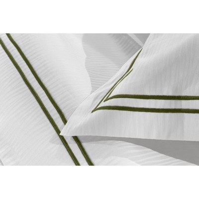 Σετ Σεντόνια Υπέρδιπλα St.Tropez Olive 250X275 Guy Laroche