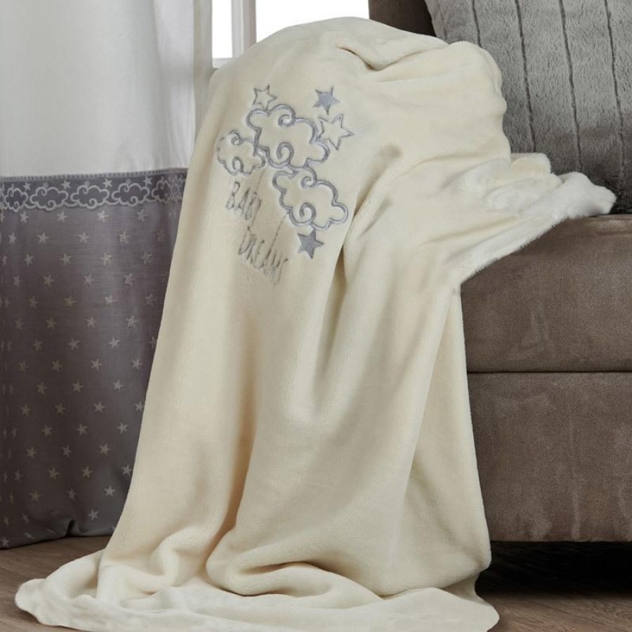 Baby Dream Κουβέρτα Κούνιας Velour Fleece  Kentia 110X140