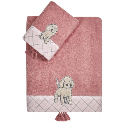 Beagle Πετσέτες Σετ 2 Τεμ 70X125 Kentia