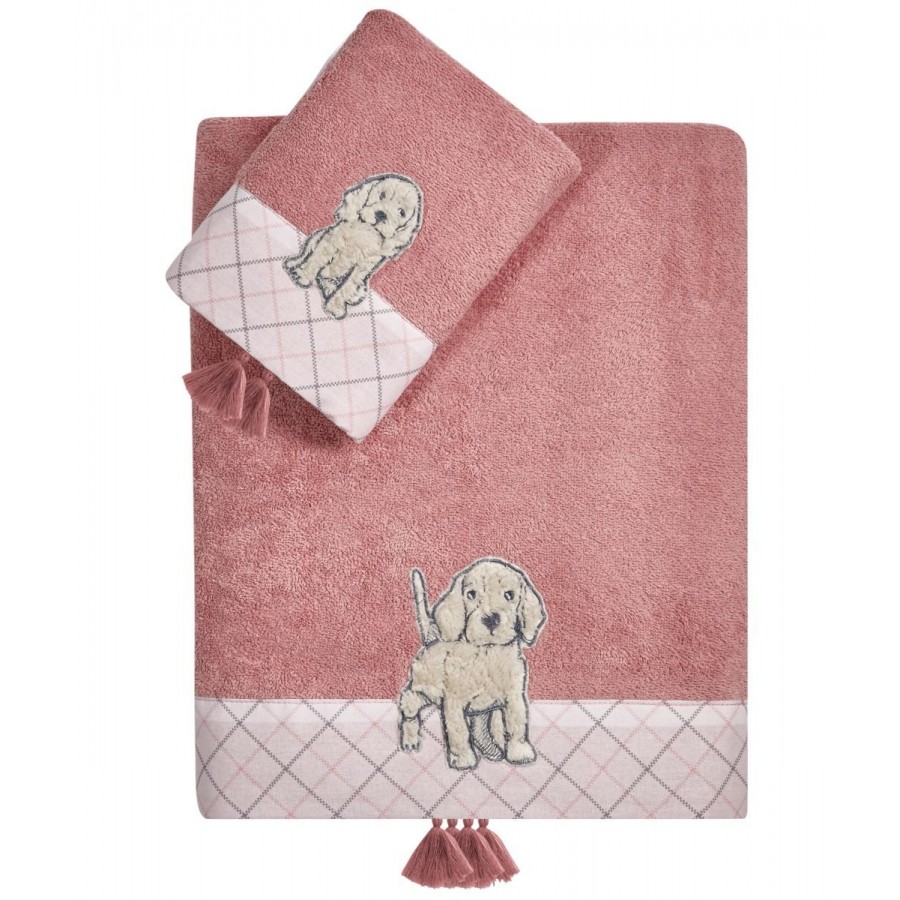 Beagle Πετσέτες Σετ 2 Τεμ 70X125 Kentia