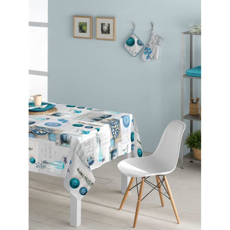 Deco 10935 Κεραμικά Σουβέρ Χρυσό - Μαύρο Σετ 4 Τμχ 10Χ10Cm Kentia