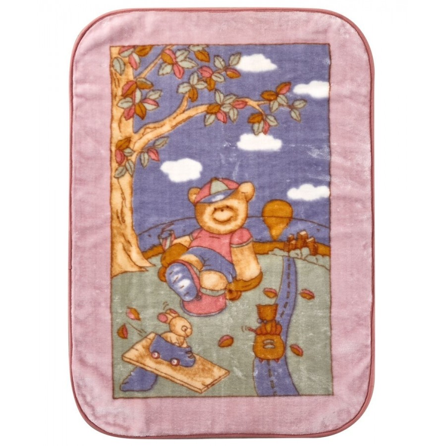 Finley Κουβέρτα Αγκαλιάς Bελουτέ 80X110 Kentia