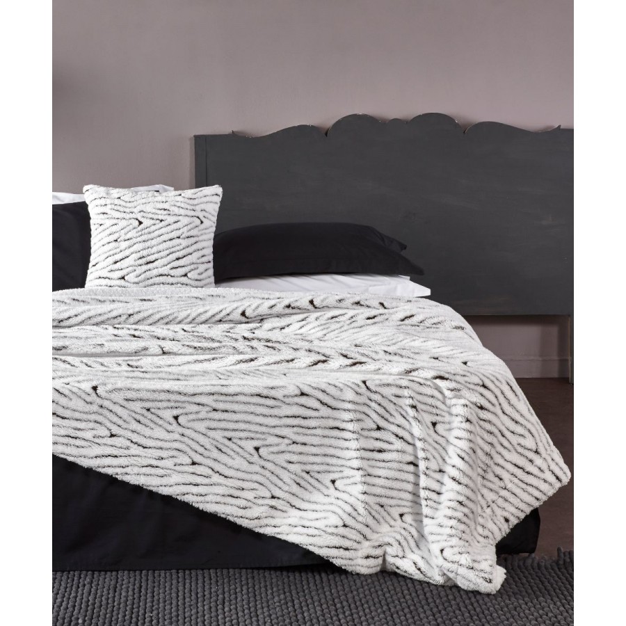 Luciana 30 Κουβέρτα Γούνας Υπέρδιπλο 220X240 Kentia