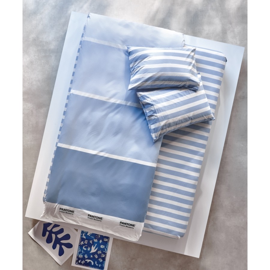 Pantone 0601 Παπλωματοθήκη Μονή Σετ 2 Τεμ  Kentia 160X240