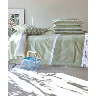 Pantone 0636 Παπλωματοθήκη Μονή Σετ 2 Τεμ  Kentia 160X240