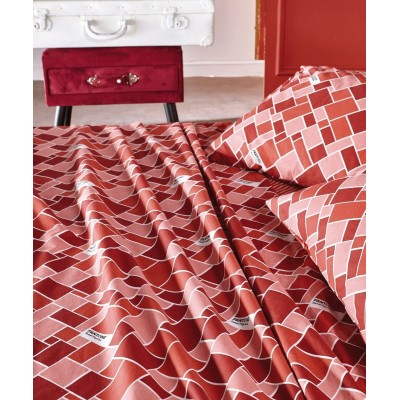 Pantone 0905 Παπλωματοθήκη Ημίδιπλη Σετ 2 Τεμ 180X240 Kentia
