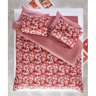 Pantone 0905 Παπλωματοθήκη Ημίδιπλη Σετ 2 Τεμ 180X240 Kentia