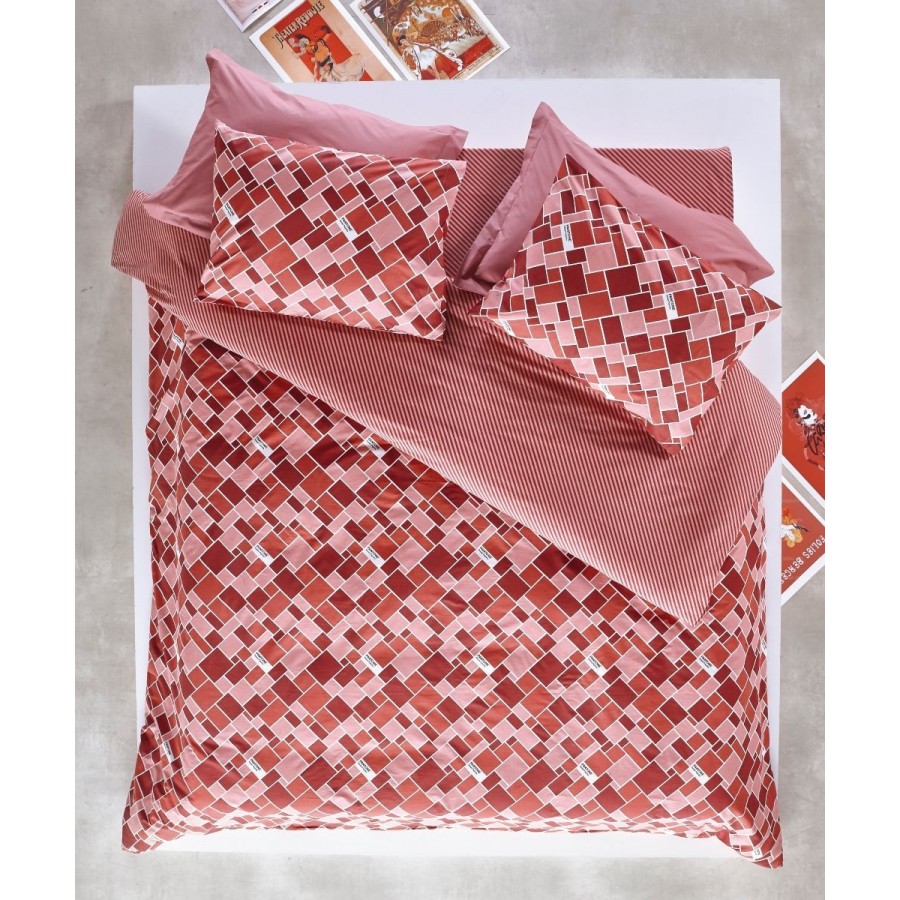 Pantone 0905 Παπλωματοθήκη Ημίδιπλη Σετ 2 Τεμ 180X240 Kentia
