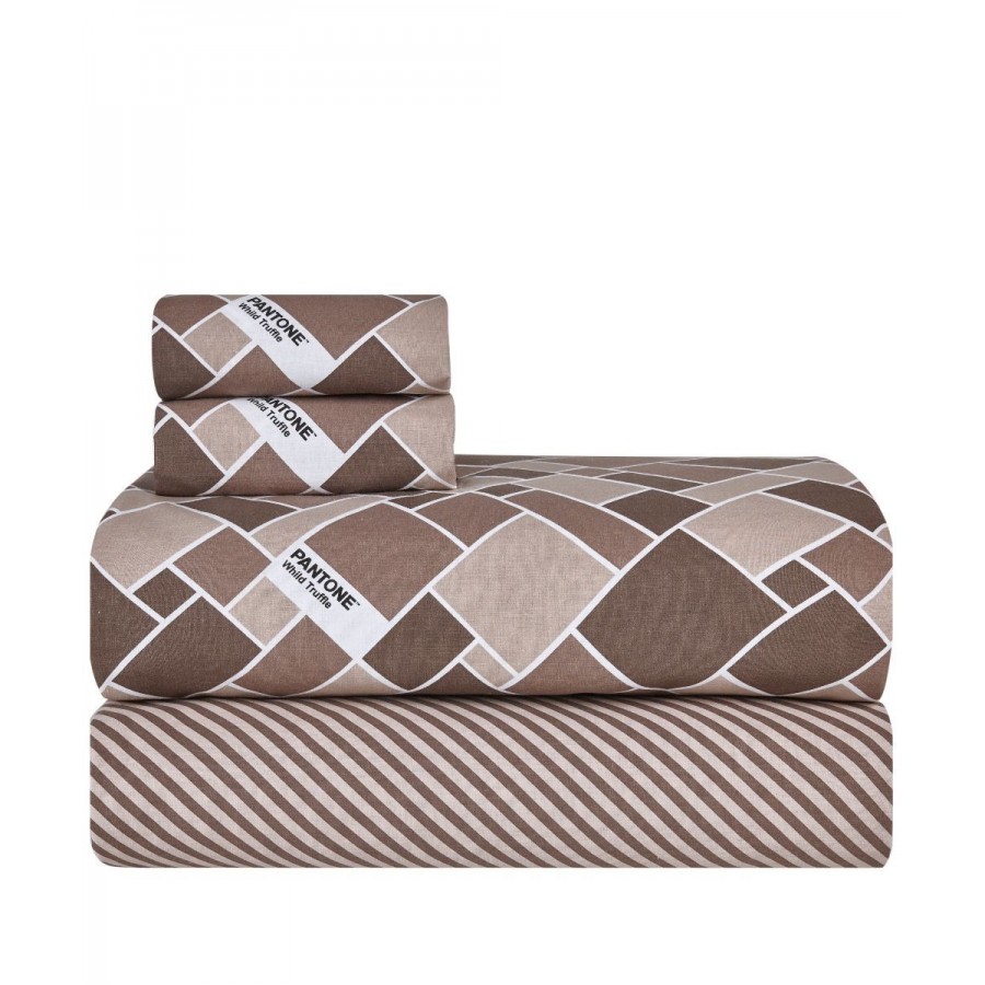 Pantone 0915 Σεντόνι Ημίδιπλο Σετ 3 Τεμ 190X270 Kentia