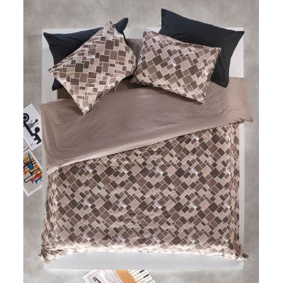 Pantone 0915 Σεντόνι Ημίδιπλο Σετ 3 Τεμ 190X270 Kentia