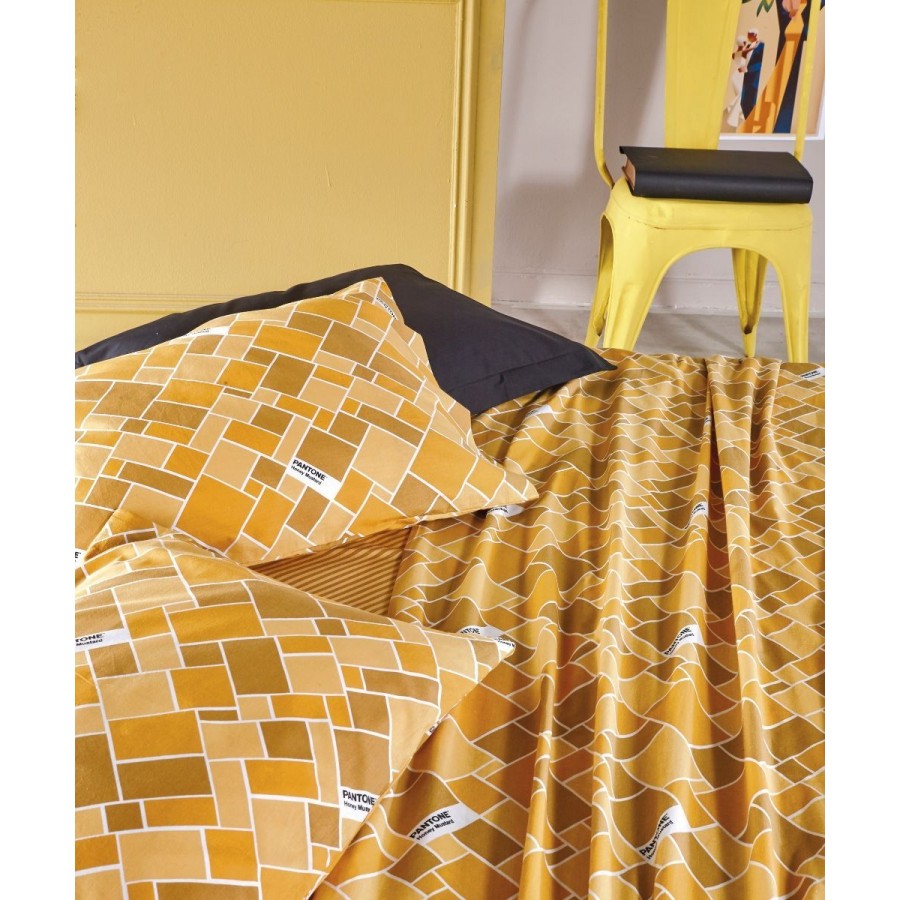 Pantone 0928 Παπλωματοθήκη Ημίδιπλη Σετ 2 Τεμ 180X240 Kentia