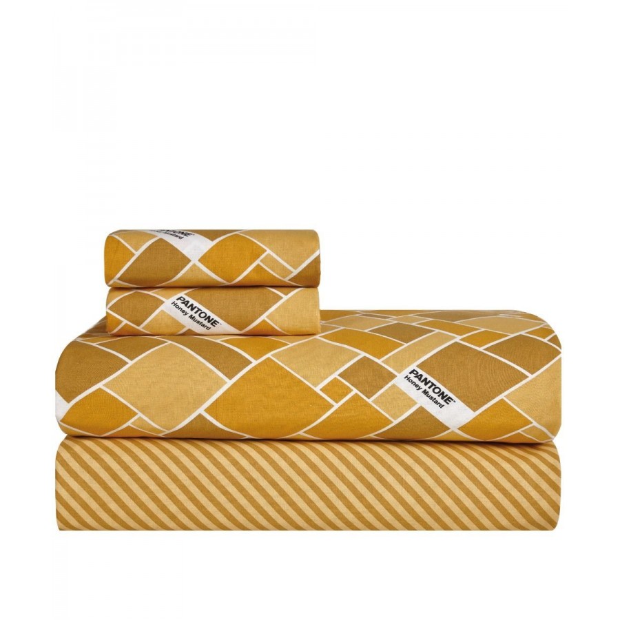 Pantone 0928 Σεντόνι Ημίδιπλο Σετ 3 Τεμ 190X270 Kentia