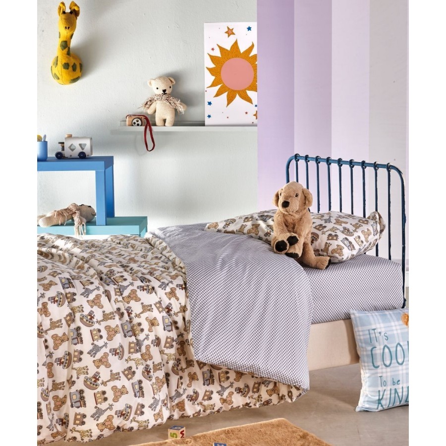 Retro Πάπλωμα Κούνιας 100X140 Kentia