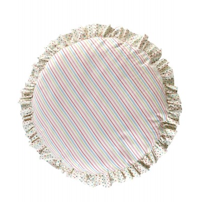 Rosa Βρεφική Μαξιλάρα Δαπέδου Με Βολαν Φ80 Kentia