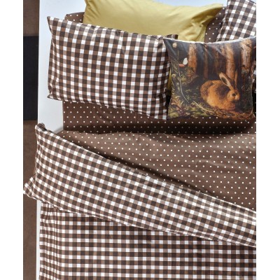 Serafina 15 Παπλωματοθήκη Ημίδιπλη Σετ 2 Τεμ 180X240 Kentia