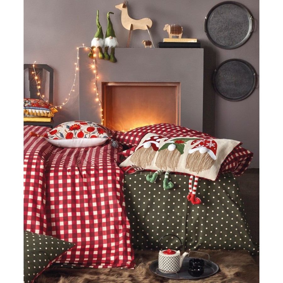 Serafina 17 Παπλωματοθήκη Ημίδιπλη Σετ 2 Τεμ 180X240 Kentia