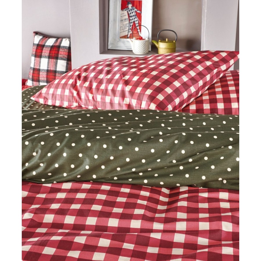 Serafina 17 Παπλωματοθήκη Ημίδιπλη Σετ 2 Τεμ 180X240 Kentia