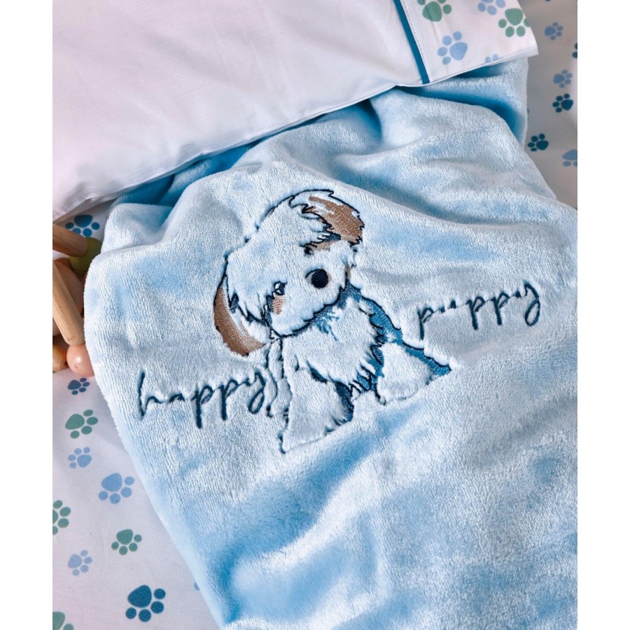 Terrie Κουβέρτα Κούνιας Velour Fleece Kentia 110X140