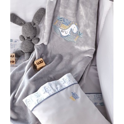 Yossi Κουβέρτα Κούνιας Velour Fleece 100X140 Kentia