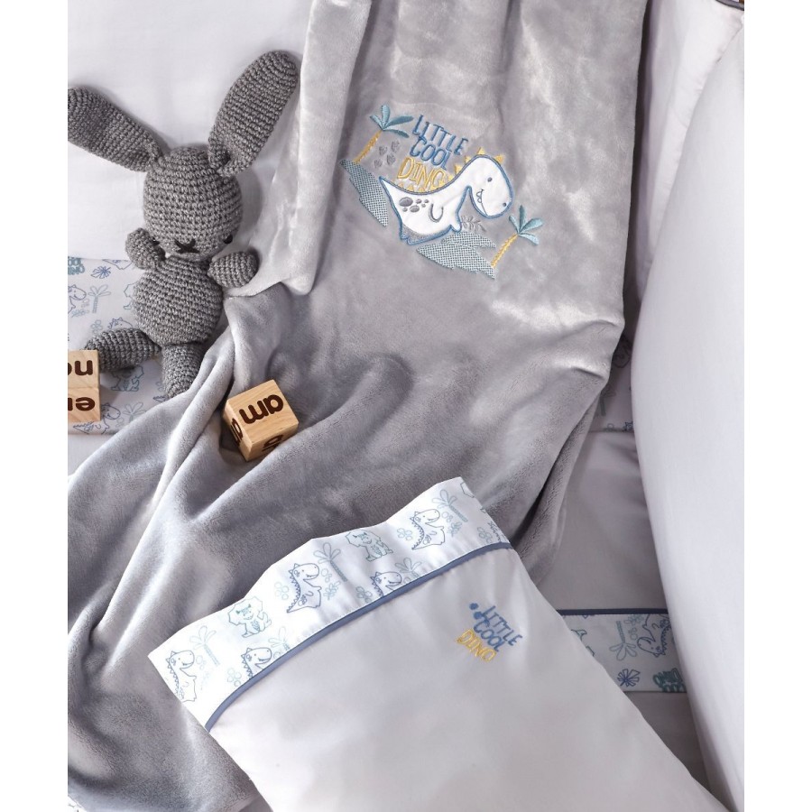 Yossi Κουβέρτα Κούνιας Velour Fleece 100X140 Kentia
