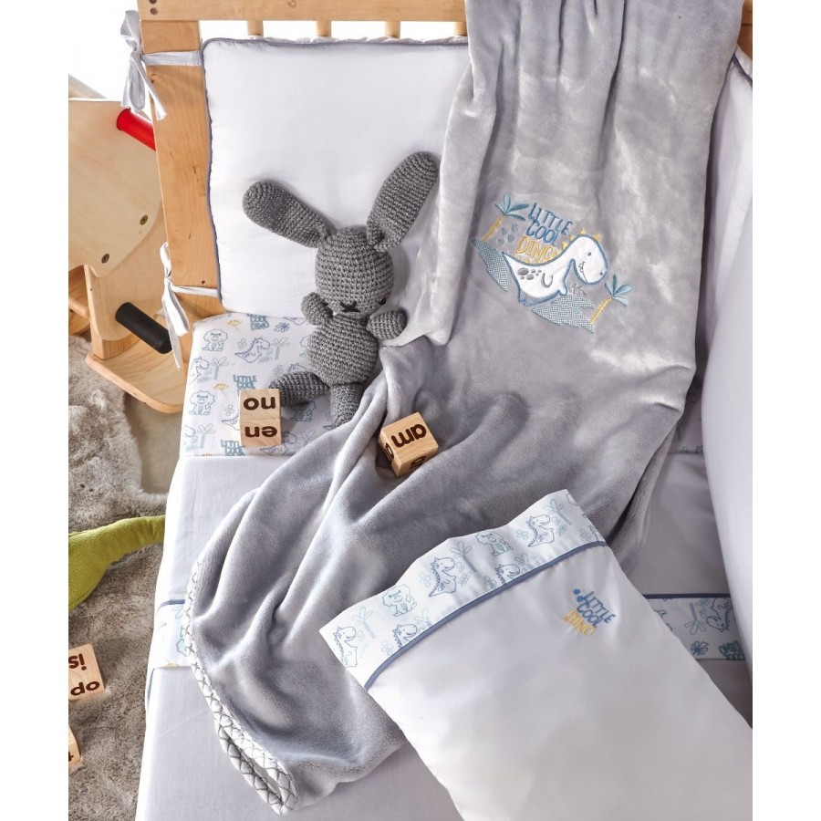 Yossi Κουβέρτα Κούνιας Velour Fleece 100X140 Kentia