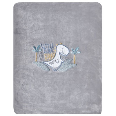 Yossi Κουβέρτα Κούνιας Velour Fleece 100X140 Kentia