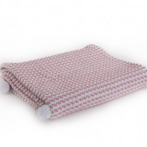 Βρεφική Κουβέρτα Αγκαλιάς Sometime Pink Nef-Nef 80Χ110
