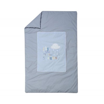 Βρεφικό Κουβερλί Nef Nef κούνιας clouds Nef Nef 90x140
