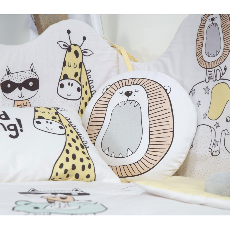 Διακοσμητικό Μαξιλάρι Wild Thing Giraffe White Nef-Nef 35X35 Διακοσμητικό Μαξιλάρι Wild Thing Giraffe White Nef-Nef 35X35